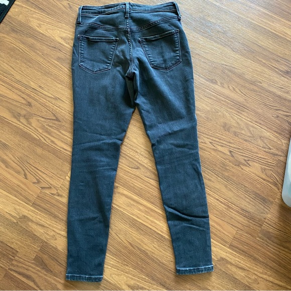 Mossimo size 0 high rise black jegging - Picture 3 of 6